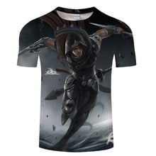 Load image into Gallery viewer, league of legends T-shirt men women casual T Shirt LOL Game character fasion 3d Printed Tshirt camiseta hombre tops ASIAN SIZE