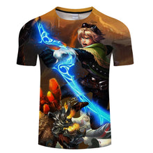 Load image into Gallery viewer, league of legends T-shirt men women casual T Shirt LOL Game character fasion 3d Printed Tshirt camiseta hombre tops ASIAN SIZE