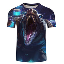 Load image into Gallery viewer, league of legends T-shirt men women casual T Shirt LOL Game character fasion 3d Printed Tshirt camiseta hombre tops ASIAN SIZE