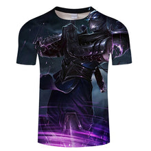 Load image into Gallery viewer, league of legends T-shirt men women casual T Shirt LOL Game character fasion 3d Printed Tshirt camiseta hombre tops ASIAN SIZE