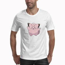 Load image into Gallery viewer, T Shirt PIKACHU POKEMON Tshirt Casual O-Neck Short Mens Shirts Funny T Shirts White Men Tops Tees Clothing