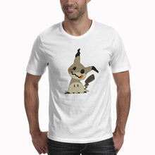 Load image into Gallery viewer, T Shirt PIKACHU POKEMON Tshirt Casual O-Neck Short Mens Shirts Funny T Shirts White Men Tops Tees Clothing
