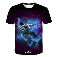 Load image into Gallery viewer, Cool CS GO Gamers new csgo Men Women Children T-shirt 3D Print Short Sleeves T Shirt Summer Style Brand Tops Tees Clothing