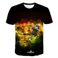 Load image into Gallery viewer, Cool CS GO Gamers new csgo Men Women Children T-shirt 3D Print Short Sleeves T Shirt Summer Style Brand Tops Tees Clothing