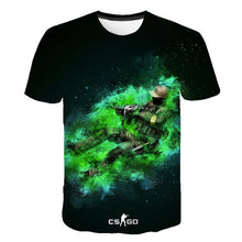 Load image into Gallery viewer, Cool CS GO Gamers new csgo Men Women Children T-shirt 3D Print Short Sleeves T Shirt Summer Style Brand Tops Tees Clothing