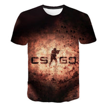 Load image into Gallery viewer, Cool CS GO Gamers new csgo Men Women Children T-shirt 3D Print Short Sleeves T Shirt Summer Style Brand Tops Tees Clothing