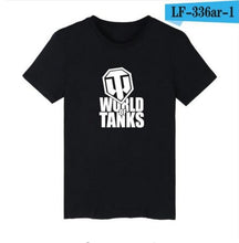 Load image into Gallery viewer, I like the world of tanks Game T Shirt Men short sleeve Anime Tshirt T Shirts Casual Gamer Clothing O Neck Funny Tshirt Tops Tee