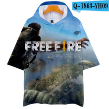 Load image into Gallery viewer, Brand New Digital Free Fire 3d Printed T Shirt Cosplay Short Sleeve T-shirt T shirts Casual Gamer Clothing Hoodies Tshirt Tops