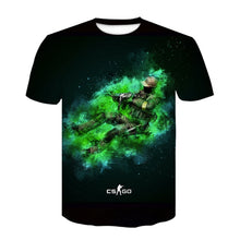 Load image into Gallery viewer, Cool CS GO Gamers Men t shirt summer new csgo men cozy t -shirt 3D print high quality top tees brand clothing hip hop