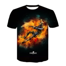 Load image into Gallery viewer, Cool CS GO Gamers Men t shirt summer new csgo men cozy t -shirt 3D print high quality top tees brand clothing hip hop