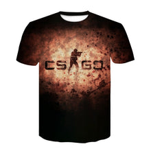 Load image into Gallery viewer, Cool CS GO Gamers Men t shirt summer new csgo men cozy t -shirt 3D print high quality top tees brand clothing hip hop