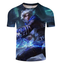 Load image into Gallery viewer, league of legends T-shirt men women casual T Shirt LOL Game character fasion 3d Printed Tshirt camiseta hombre tops ASIAN SIZE
