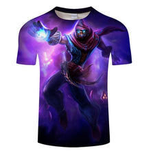 Load image into Gallery viewer, league of legends T-shirt men women casual T Shirt LOL Game character fasion 3d Printed Tshirt camiseta hombre tops ASIAN SIZE

