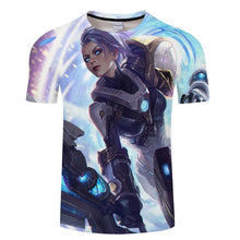Load image into Gallery viewer, league of legends T-shirt men women casual T Shirt LOL Game character fasion 3d Printed Tshirt camiseta hombre tops ASIAN SIZE

