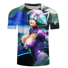Load image into Gallery viewer, league of legends T-shirt men women casual T Shirt LOL Game character fasion 3d Printed Tshirt camiseta hombre tops ASIAN SIZE
