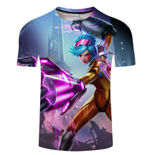 Load image into Gallery viewer, league of legends T-shirt men women casual T Shirt LOL Game character fasion 3d Printed Tshirt camiseta hombre tops ASIAN SIZE
