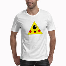 Load image into Gallery viewer, T Shirt PIKACHU POKEMON Tshirt Casual O-Neck Short Mens Shirts Funny T Shirts White Men Tops Tees Clothing
