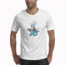 Load image into Gallery viewer, T Shirt PIKACHU POKEMON Tshirt Casual O-Neck Short Mens Shirts Funny T Shirts White Men Tops Tees Clothing
