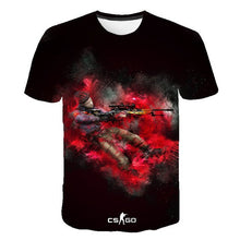 Load image into Gallery viewer, Cool CS GO Gamers new csgo Men Women Children T-shirt 3D Print Short Sleeves T Shirt Summer Style Brand Tops Tees Clothing
