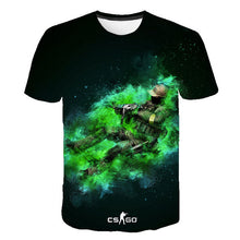 Load image into Gallery viewer, Cool CS GO Gamers new csgo Men Women Children T-shirt 3D Print Short Sleeves T Shirt Summer Style Brand Tops Tees Clothing
