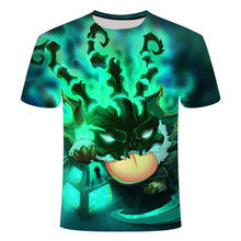 Load image into Gallery viewer, 2020 E-sports game League of Legends yasuo leesin Thresh 3D printing T-shirt men's children's T-shirt Asian size S-6XL
