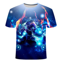 Load image into Gallery viewer, 2020 E-sports game League of Legends yasuo leesin Thresh 3D printing T-shirt men's children's T-shirt Asian size S-6XL
