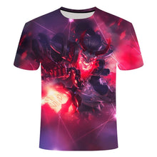 Load image into Gallery viewer, 2020 E-sports game League of Legends yasuo leesin Thresh 3D printing T-shirt men's children's T-shirt Asian size S-6XL
