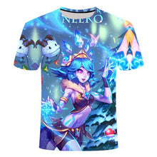 Load image into Gallery viewer, 2020 E-sports game League of Legends yasuo leesin Thresh 3D printing T-shirt men's children's T-shirt Asian size S-6XL
