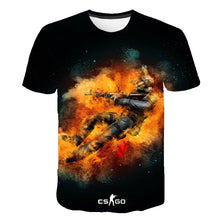 Load image into Gallery viewer, Cool CS GO Gamers new csgo Men Women Children T-shirt 3D Print Short Sleeves T Shirt Summer Style Brand Tops Tees Clothing
