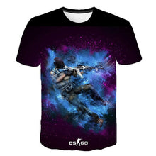 Load image into Gallery viewer, Cool CS GO Gamers new csgo Men Women Children T-shirt 3D Print Short Sleeves T Shirt Summer Style Brand Tops Tees Clothing
