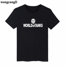Load image into Gallery viewer, I like the world of tanks Game T Shirt Men short sleeve Anime Tshirt T Shirts Casual Gamer Clothing O Neck Funny Tshirt Tops Tee
