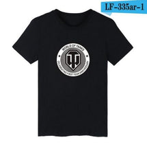 Load image into Gallery viewer, I like the world of tanks Game T Shirt Men short sleeve Anime Tshirt T Shirts Casual Gamer Clothing O Neck Funny Tshirt Tops Tee
