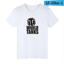 Load image into Gallery viewer, I like the world of tanks Game T Shirt Men short sleeve Anime Tshirt T Shirts Casual Gamer Clothing O Neck Funny Tshirt Tops Tee
