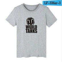 Load image into Gallery viewer, I like the world of tanks Game T Shirt Men short sleeve Anime Tshirt T Shirts Casual Gamer Clothing O Neck Funny Tshirt Tops Tee
