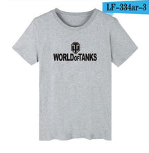 Load image into Gallery viewer, I like the world of tanks Game T Shirt Men short sleeve Anime Tshirt T Shirts Casual Gamer Clothing O Neck Funny Tshirt Tops Tee
