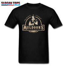 Load image into Gallery viewer, Hot Sale Men T Shirt MULDOONS BIG GAME T-shirt Hunter Tshirt Vintage Letter Black Cotton Fabric Tops &amp; Tees Gamer Clothing
