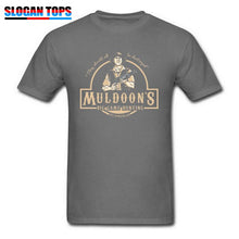Load image into Gallery viewer, Hot Sale Men T Shirt MULDOONS BIG GAME T-shirt Hunter Tshirt Vintage Letter Black Cotton Fabric Tops &amp; Tees Gamer Clothing
