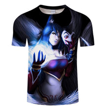 Load image into Gallery viewer, league of legends game T-shirt men 3d Printed T Shirts LOL Game character pattern design Tshirt Quick dry Breathable tops tees
