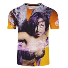 Load image into Gallery viewer, league of legends game T-shirt men 3d Printed T Shirts LOL Game character pattern design Tshirt Quick dry Breathable tops tees
