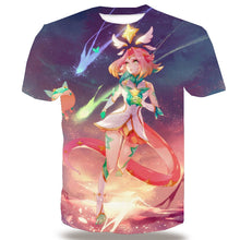 Load image into Gallery viewer, UNEY League of legends T Shirt For Men US Size Anime Tee Shirt 3D Pattern T Shirt Tops Game Player Tees Top

