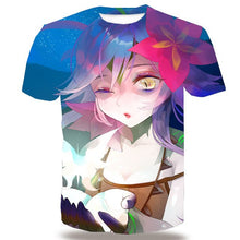 Load image into Gallery viewer, UNEY League of legends T Shirt For Men US Size Anime Tee Shirt 3D Pattern T Shirt Tops Game Player Tees Top
