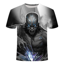 Load image into Gallery viewer, 2020 New Dark style 3D League of legends T shirt Yasuo Jarvan IV Twisted Fate E-sports team clothing  men's women's LOL t-shirt
