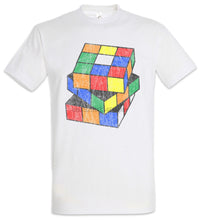 Load image into Gallery viewer, Men 2019 Summer Round Neck Summer Famous Clothing Magic Cube T-Shirt Fun Geek Nerd Rubik Science Scientist Gamer Gaming T Shirts
