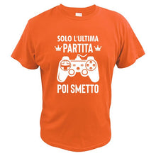 Load image into Gallery viewer, Last Game Then I Stop T Shirt Best Gift Idea Video Gamers Nerds High Quality EU Size Casual Summer Clothing
