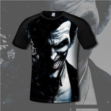 Load image into Gallery viewer, Super Hero Men's T shirt Comfortable Anime Joker &amp; Batman 3D Print T-shirts Casual gamer Clothing flexible fashion shirt
