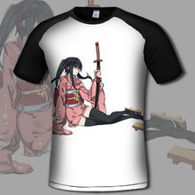 Load image into Gallery viewer, Quality Digital Print GINTAMA T-shirt Flexible Prnit Anime T-shirts Casual gamer Clothing Comic Costume short sleeve shirt

