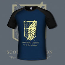 Load image into Gallery viewer, [XHTWCY]3D Print Comfortable Attack on Titans Men's T shirt Comfortable Anime T-shirts Casual gamer Clothing flexib short sleeve
