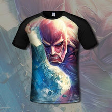 Load image into Gallery viewer, [XHTWCY]3D Print Comfortable Attack on Titans Men's T shirt Comfortable Anime T-shirts Casual gamer Clothing flexib short sleeve
